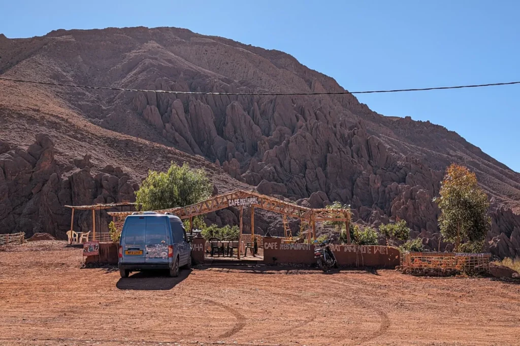 We drove our van from the UK to Morocco so could visit both gorges relatively easily