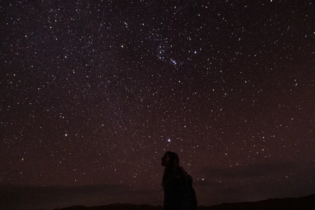 Our incredible view of the cosmos from the camp