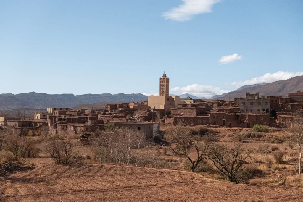 The town of Telouet in the High Atlas