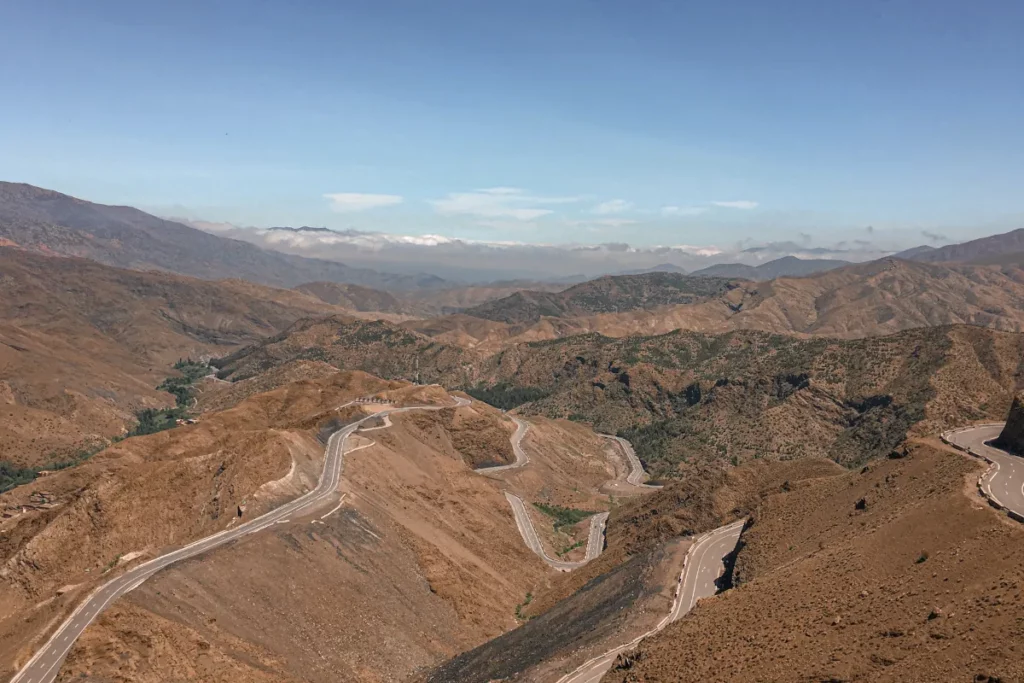 Tizi n'Tichka Pass from above