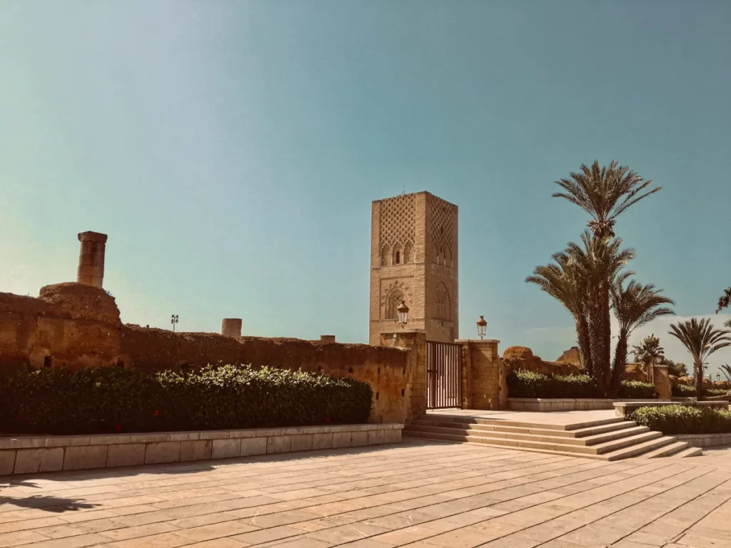 Hassan tower in Rabat