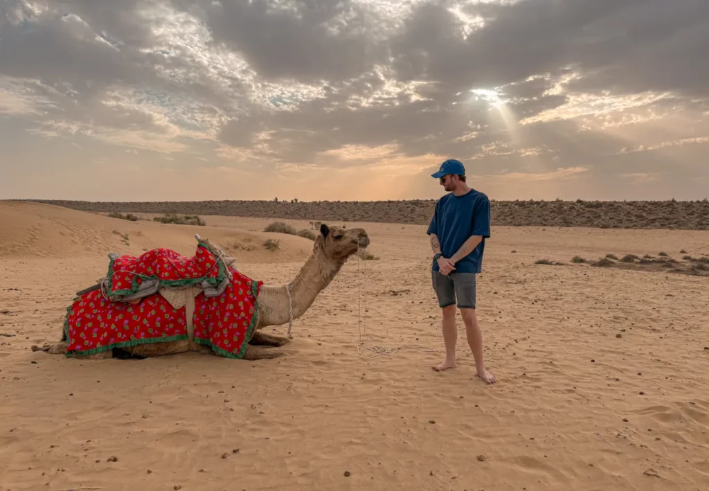 Nel deserto del Thar a marzo faceva già molto caldo