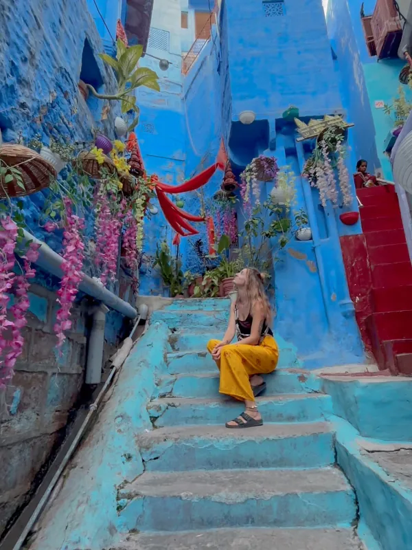 "Casa marocchina" nella parte blu della città