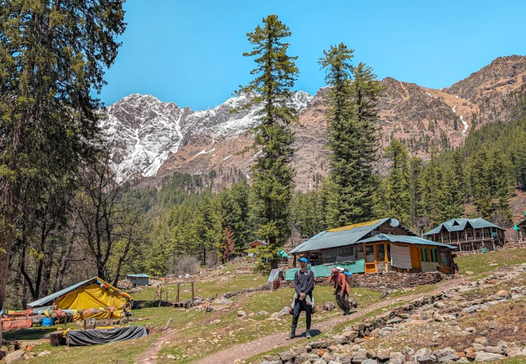 The bottom of Kutla village after finishing the trek