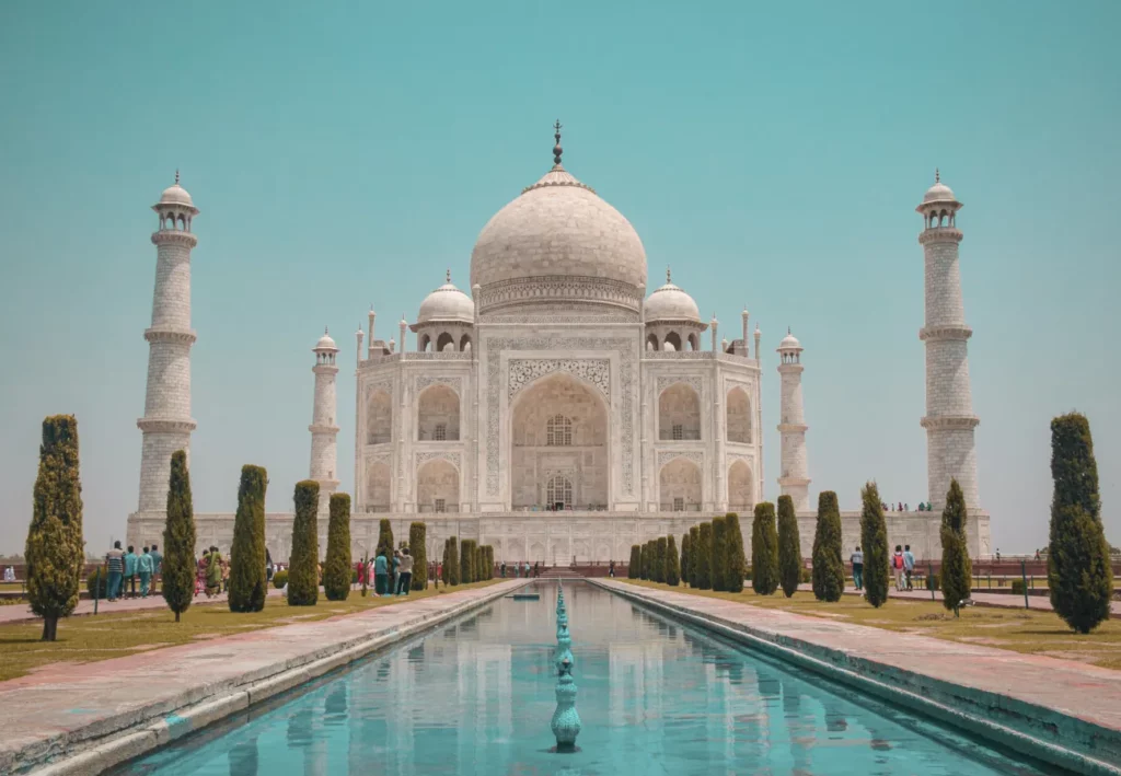 L'imponente Taj Mahal