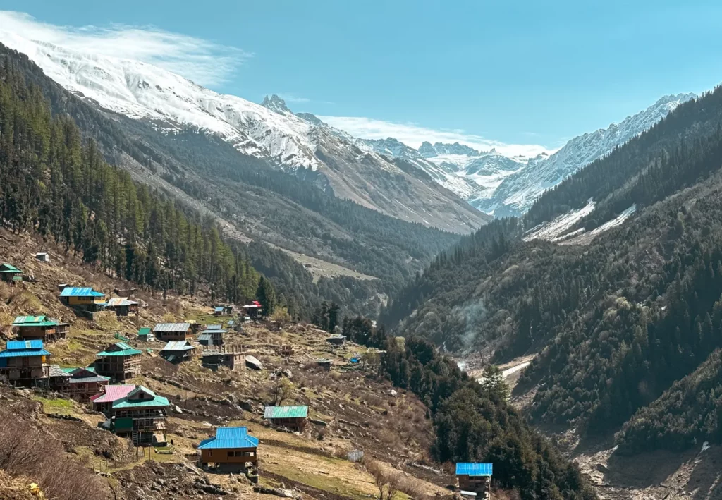 Waichin Valley in late April